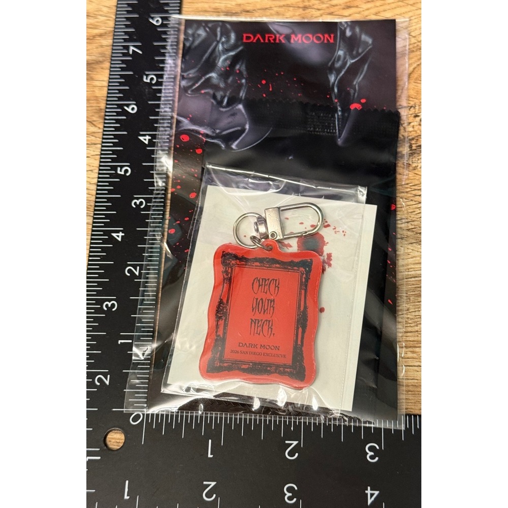 SDCC 2026 Dark Moon ENHYPEN Promo Gift Set Keychain Tattoo Cloth Sealed New Excl - Picture 3 of 4